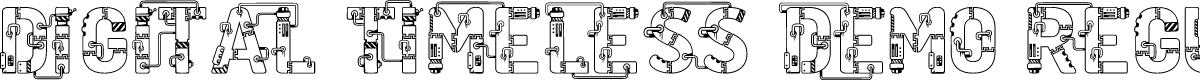 DIGITAL TIMELESS DEMO REGULAR