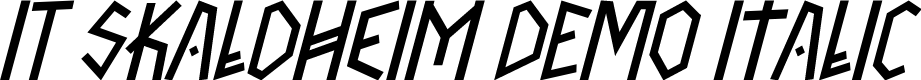 IT Skaldheim DEMO Italic