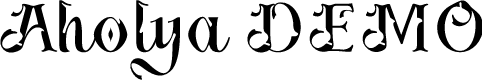 Aholya DEMO