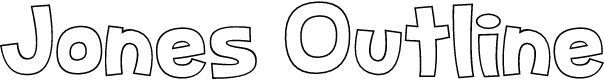 Jones Outline