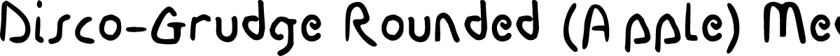 Disco-Grudge Rounded (Apple) Medium