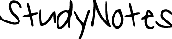 StudyNotes
