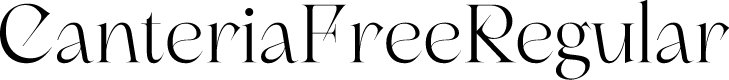CanteriaFree-Regular