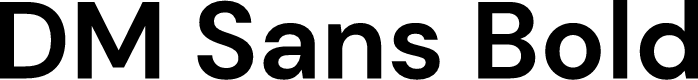 DM Sans Bold