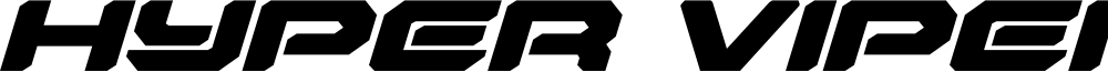 Hyper Viper Expanded Italic