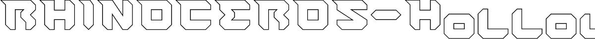 RHINOCEROS-Hollow