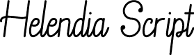 Helendia Script