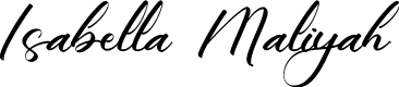 Isabella Maliyah