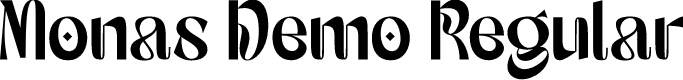 Monas Demo Regular