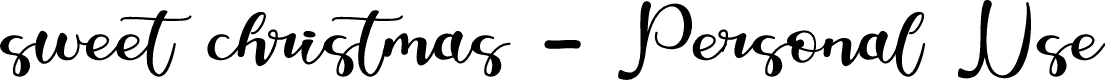 sweet christmas - Personal Use