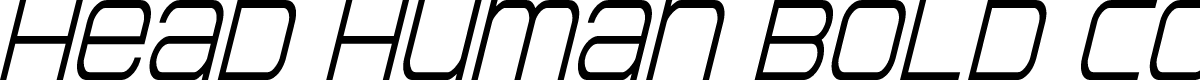 Head Human Bold Condensed Ital