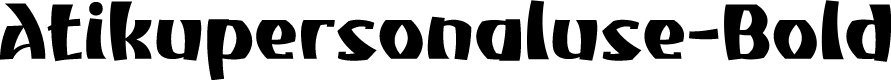 Atikupersonaluse-Bold