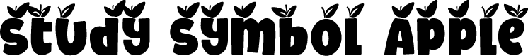 Study Symbol Apple