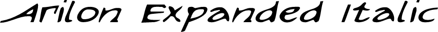 Arilon Expanded Italic