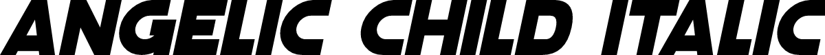 Angelic Child Italic
