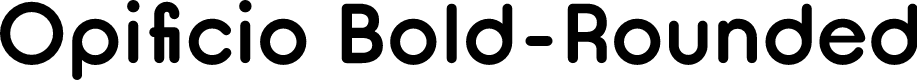 Opificio Bold-Rounded