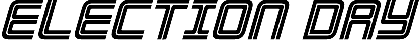 Election Day Bold Italic
