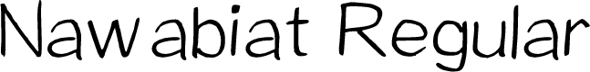 Nawabiat Regular