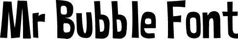 MrBubbleFont