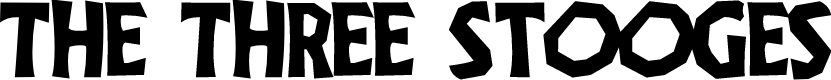 TheThreeStoogesFont