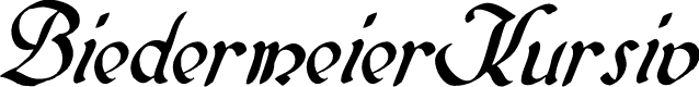 BiedermeierKursiv