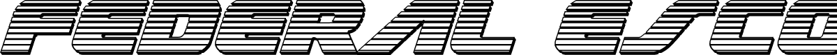 Federal Escort Chrome Italic