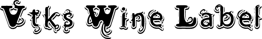 Vtks Wine Label