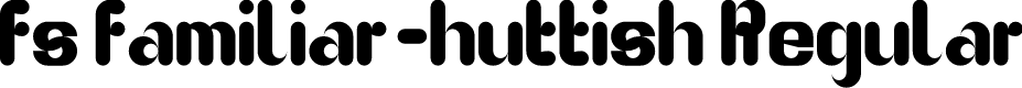 fs familiar-huttish Regular