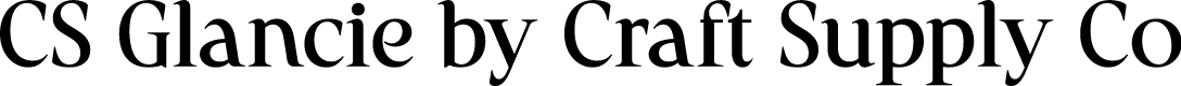 CS Glancie Regular Demo