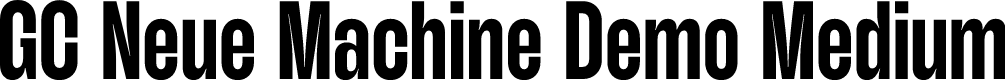 GC Neue Machine Demo Medium