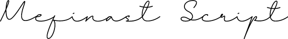 Mefinast Script