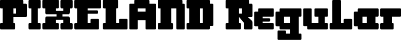 PIXELAND Regular
