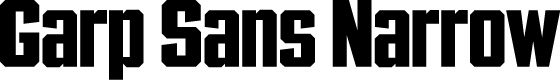 Garp Sans Narrow