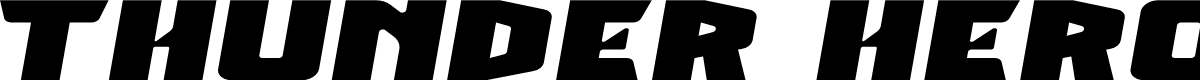Thunder Hero Demo