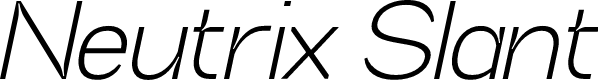 Neutrix Slant