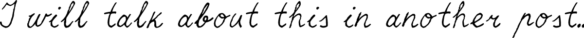 Erratic Cursive Italic