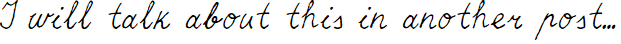 Erratic Cursive Italic