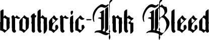 brotheric-Ink Bleed