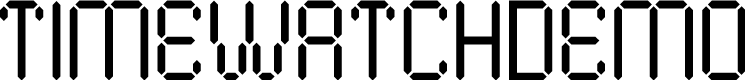 TimeWatchDemo