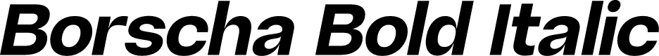 Borscha Bold Italic