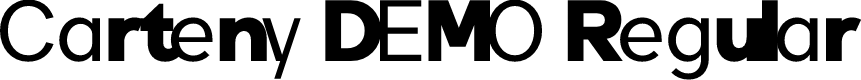 Carteny DEMO Regular