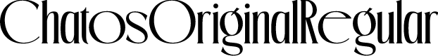 ChatosOriginal-Regular