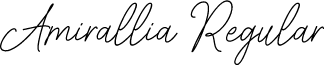 Amirallia Regular
