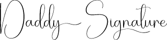 Daddy Signature