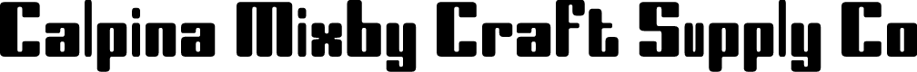 Calpina Mix One Demo