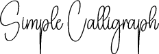 Simple Calligraph
