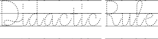 Didactic Rule