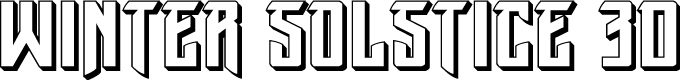 Winter Solstice 3D