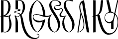 Brossaky Regular