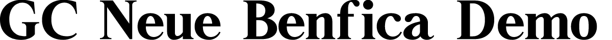 GC Neue Benfica Demo Extra Bold